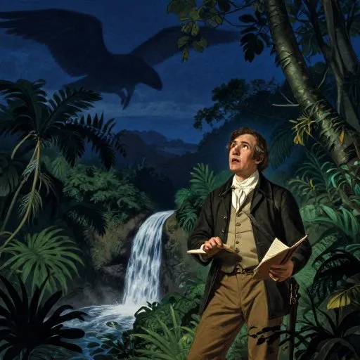 The Mostly True Tale of the Ahool - The Night Dr. Bartels Looked Up illustration