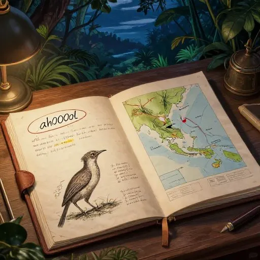 The Mostly True Tale of the Ahool - The Cryptozoologist Who Cared illustration