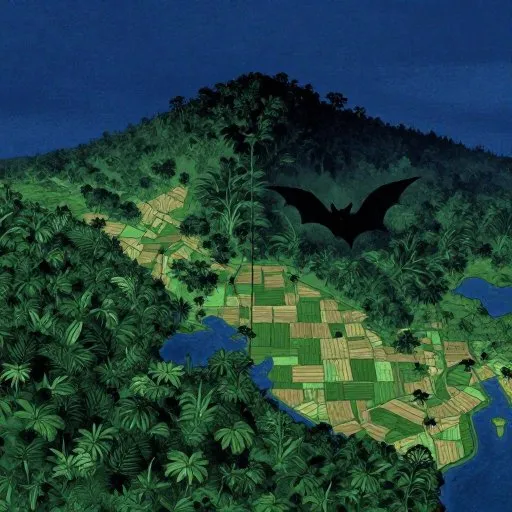 The Mostly True Tale of the Ahool - The Rainforest Is Leaving illustration