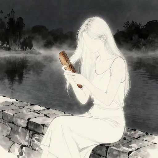 The Mostly True Tale of the Banshee - What She Looks Like (If You Want to Know) illustration