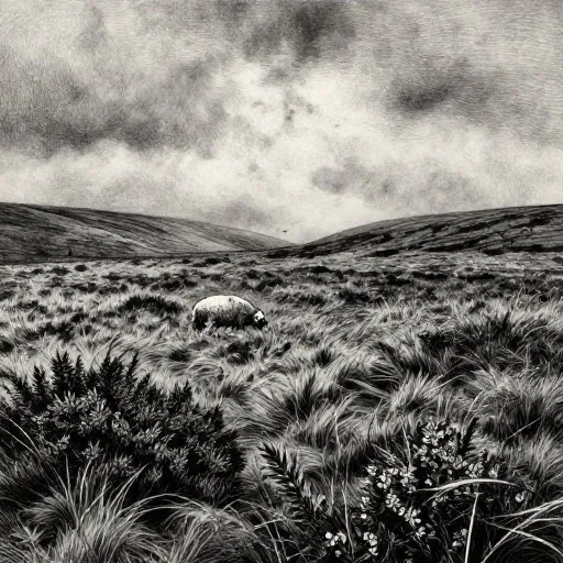 The Mostly True Tale of the Beast of Bodmin Moor - The Moor illustration