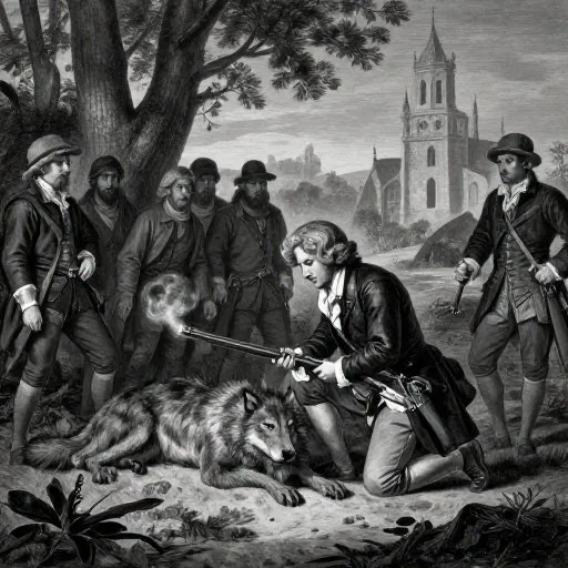 The Mostly True Tale of the Beast of Gevaudan - Jean Chastel illustration