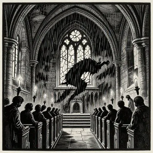 The Mostly True Tale of Black Shuck - The Church Incident, Reviewed illustration