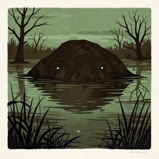 The Mostly True Tale of the Bunyip illustration