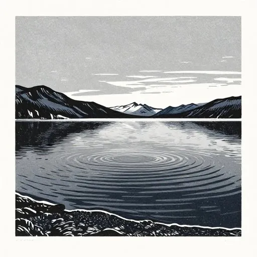 The Mostly True Tale of Champ - The Lake illustration