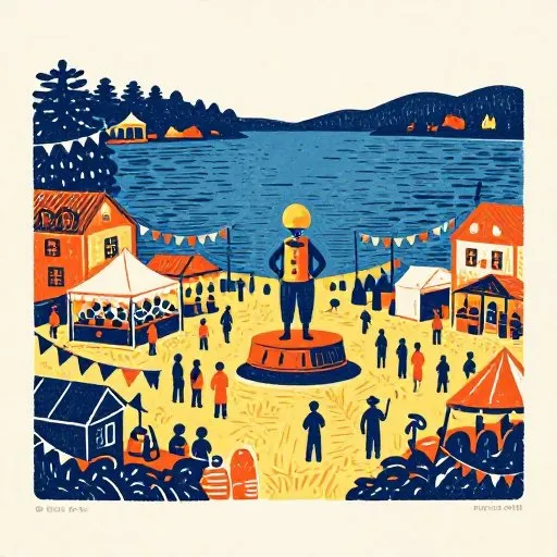 The Mostly True Tale of Champ - Champ Country illustration