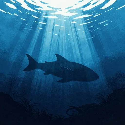 The Mostly True Tale of Champ - What's Down There illustration