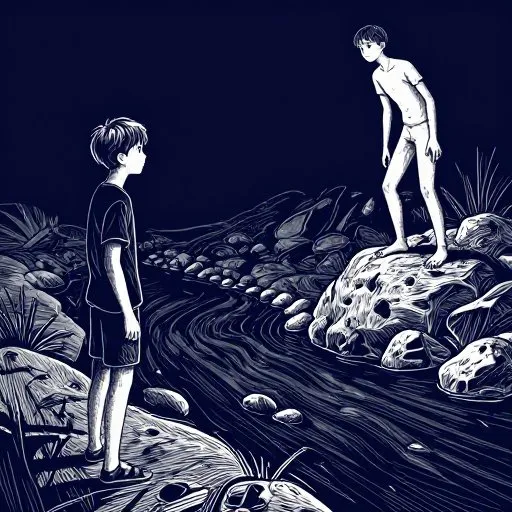 The Mostly True Tale of the Dover Demon - The Second Night illustration