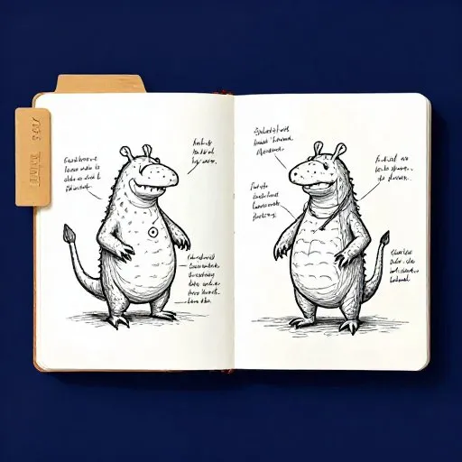 The Mostly True Tale of the Dover Demon - The Investigator illustration