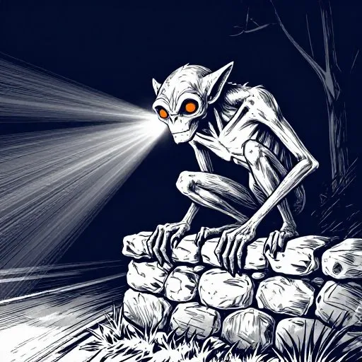 The Mostly True Tale of the Dover Demon illustration