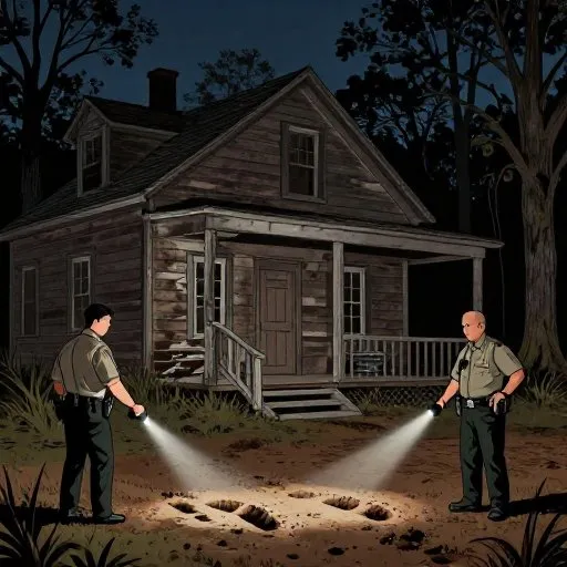 The Mostly True Tale of the Fouke Monster - The Ford Family illustration