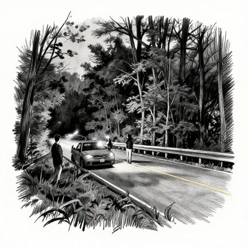 The Mostly True Tale of the Goatman - The Bridge illustration