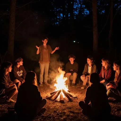 The Mostly True Tale of the Goatman - The Campfire Franchise illustration