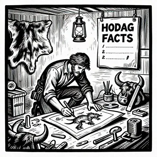 The Mostly True Tale of the Hodag - The Backstory Shepard Invented illustration