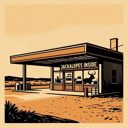 The Mostly True Tale of the Jackalope - Still Selling illustration