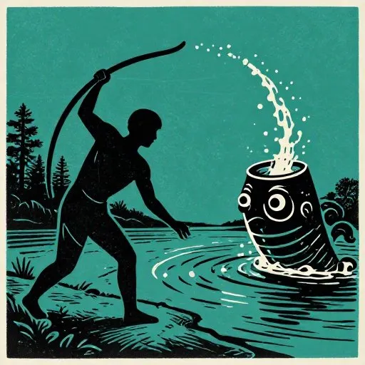 The Mostly True Tale of the Kappa - The Manners Problem illustration