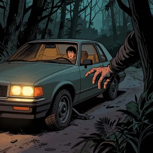 The Mostly True Tale of the Lizard Man of Scape Ore Swamp - The Night of June 29 illustration