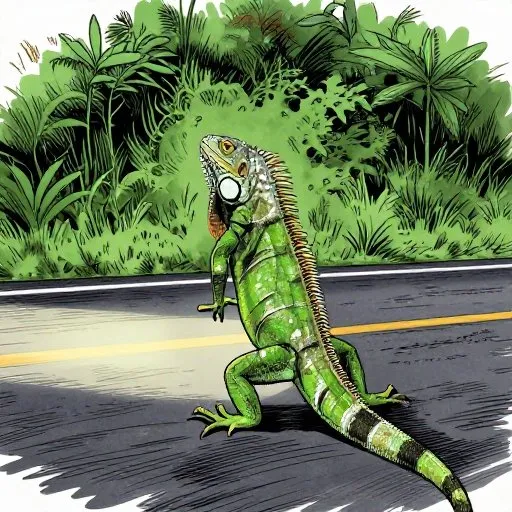 The Mostly True Tale of the Loveland Frog - The Iguana Clarification illustration