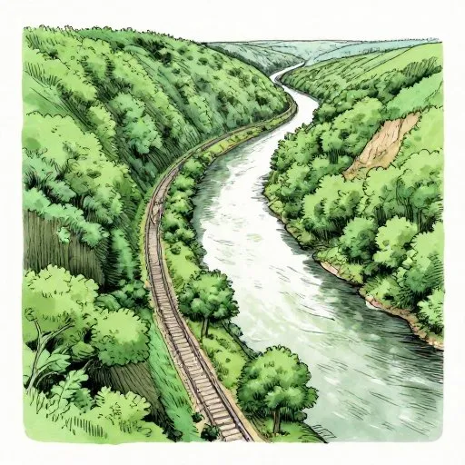 The Mostly True Tale of the Loveland Frog - The River Keeps Score illustration