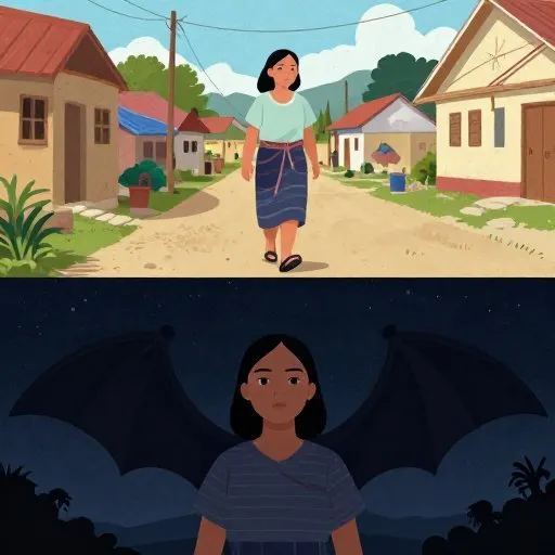 The Mostly True Tale of the Manananggal - What Separates illustration