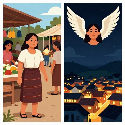 The Mostly True Tale of the Manananggal - The Weight of Her illustration