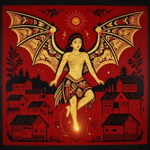 The Mostly True Tale of the Manananggal illustration