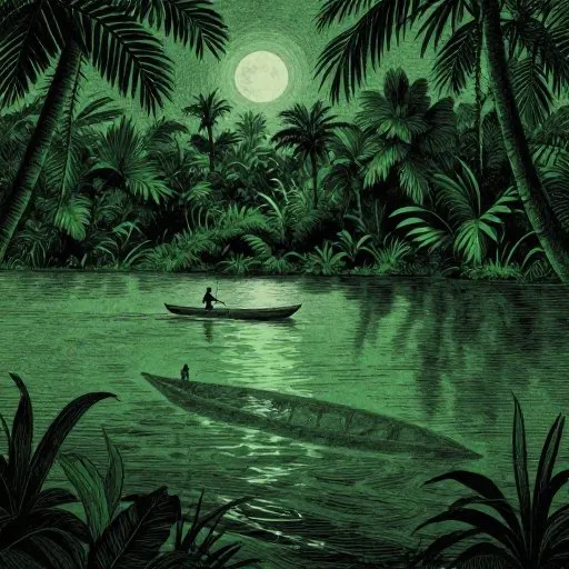 The Mostly True Tale of Mokele-Mbembe - The Thing About the River illustration