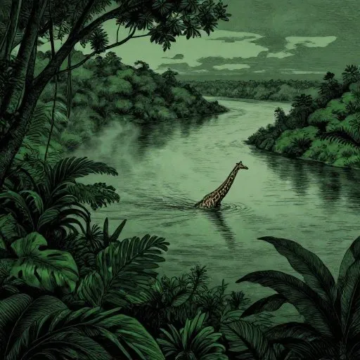 The Mostly True Tale of Mokele-Mbembe illustration