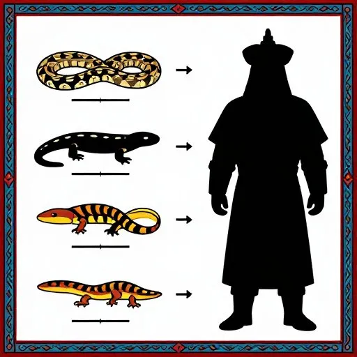 The Mostly True Tale of the Mongolian Death Worm - The Scientific Candidates illustration