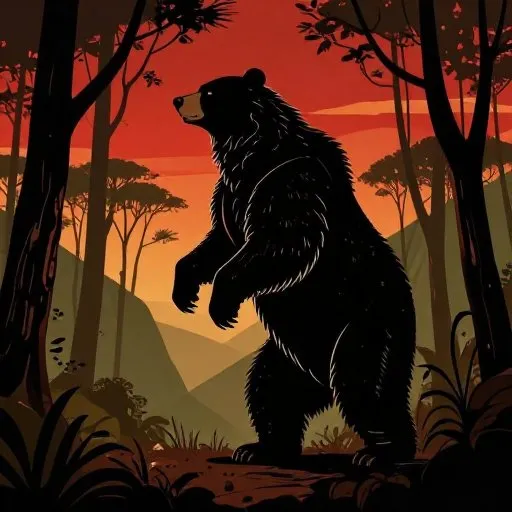 The Mostly True Tale of the Nandi Bear illustration