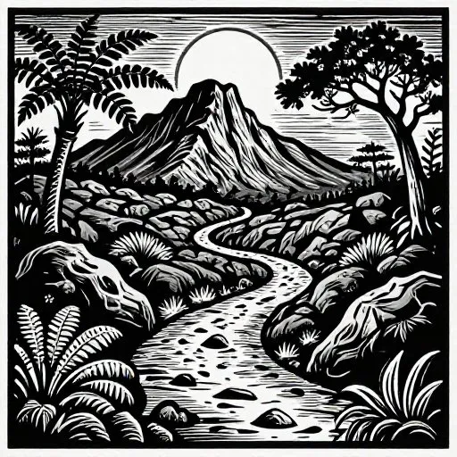 The Mostly True Tale of the Nightmarchers - The Ancient Roads illustration