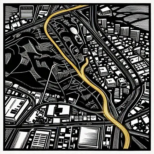 The Mostly True Tale of the Nightmarchers - The Geography of the March illustration