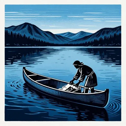 The Mostly True Tale of Ogopogo - The Lake illustration