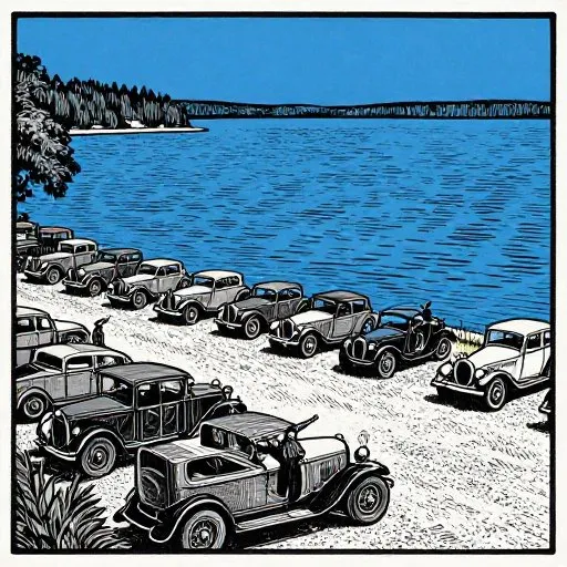 The Mostly True Tale of Ogopogo - The Sightings illustration