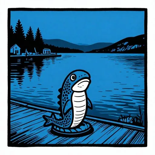 The Mostly True Tale of Ogopogo - Canada's Monster illustration