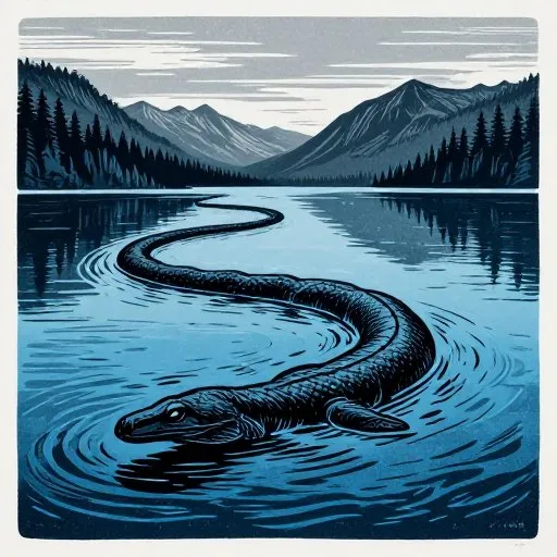 The Mostly True Tale of Ogopogo illustration