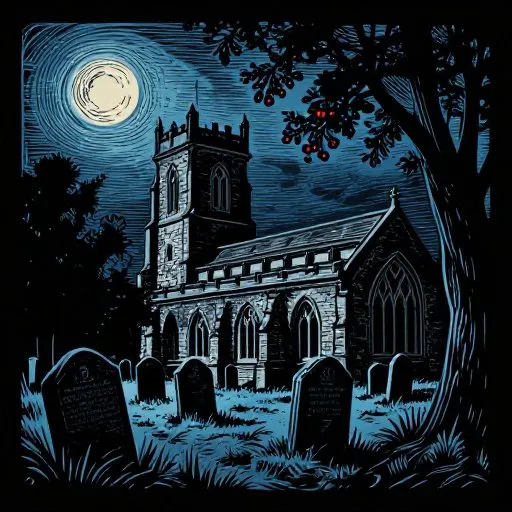 The Mostly True Tale of the Owlman - The Church Is Still There illustration