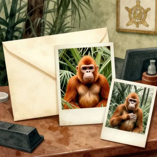 The Mostly True Tale of the Skunk Ape - The Photographs Nobody Can Agree On illustration