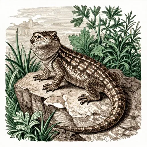 The Mostly True Tale of the Tatzelwurm illustration