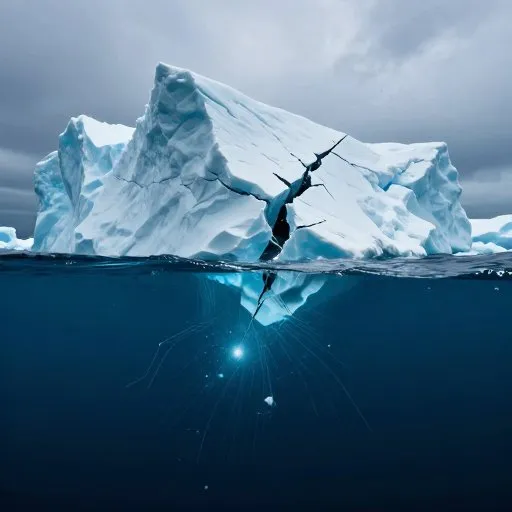 The Mostly True Tale of the Bloop - The Icequake illustration