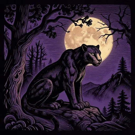 The Mostly True Tale of the Wampus Cat illustration